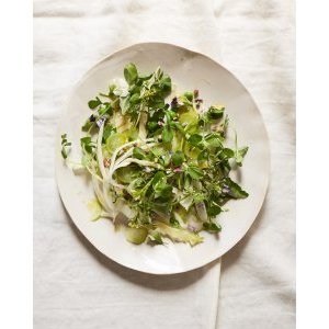 Kohlrabi cabbage carpaccio