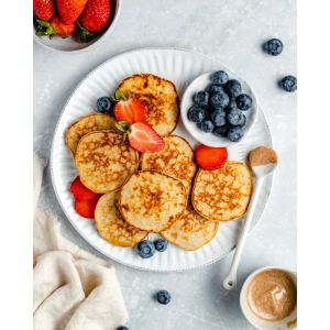 Almond pancakes (no flour, no sugar)